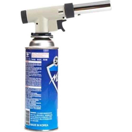 Adjustable Flame Kitchen Culinary Torch Butane for Camping Hiking BBQ Household Safe Wide Range of Applications Durable