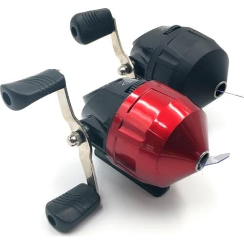 Fish Wheel Plastic Closed Harpoon Dart Reel Outdoor Hunting Compound Bow Matching Shot Fish Fishing Reel For Slingshot Shooting