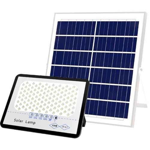 Solar Outdoor Led Lights Battery Indicator Solar Light Street Aluminum Garden IP67 Remote Controls Solar Light Outdoors