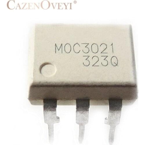 10pcs/lot MOC3021 MO3021 DIP6 DIP new and original IC In Stock