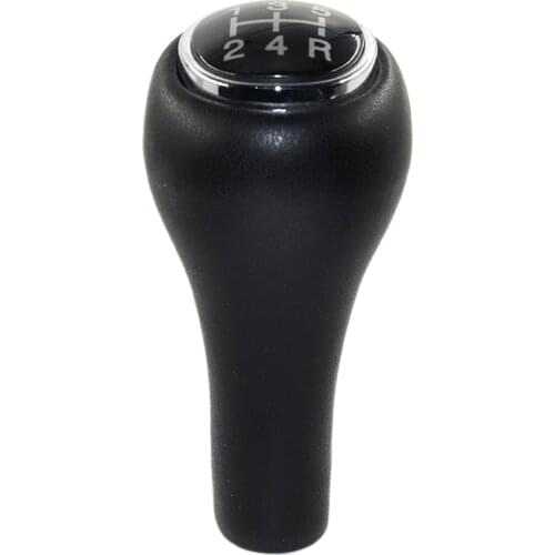 5 Speed Leather Car Gear Shift Knob For Ford Focus MK1 1998-2005 MT Transmission Lever Handle Gear Knob Stick Head