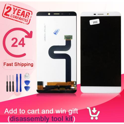 6.33'' For LeEco Letv Le Max X900 LCD Display 2560x1440 Touch Screen Digitizer Assembly Replacement White/Gold X910