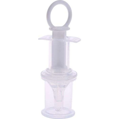 Baby Needle Feeder Squeeze Medicine Dropper Dispenser Pacifier Feeding Utensils L41D
