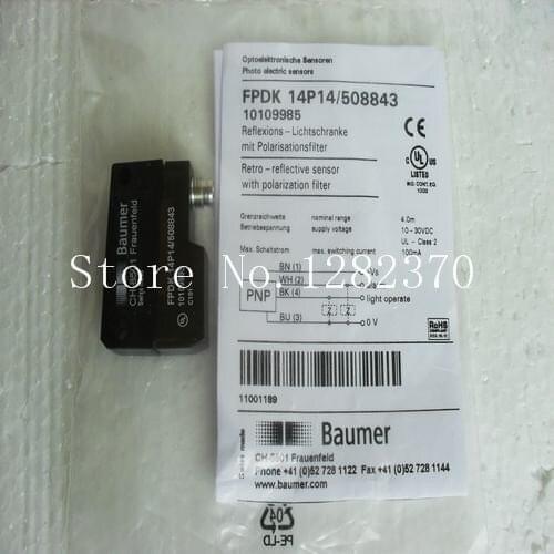 [SA] New original authentic special sales Baumer photoelectric switch FPDK14P14 / 508843 Spot