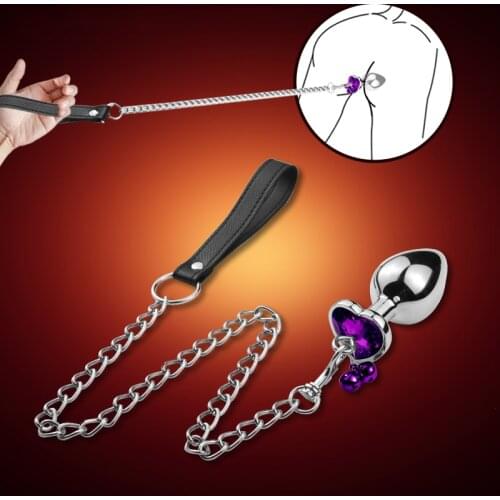 Intimate Product Metal Butt Plug Anus Expander the Members for Sex Anus Dilator Anal Anal Plug Private Good for Men and Women