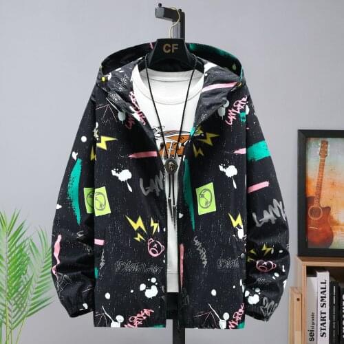 2021 New Men Jacket Casual Hooded Men Jacket Coat Male Streetwear Loose Jacket Men Fasion Trendy Jackets Large Size 3XL-10XL