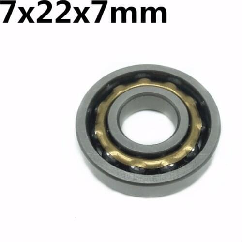 1pcs Magneto Bearing 7x22x7 mm Angular Contact Separate Permanent Motor Ball Bearings E7 FB7 A7 ND7 T7 M7 EN7 N7