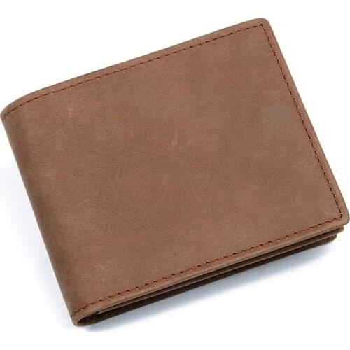 Man Zipper Wallets Clutch Wallet Real Leather Wallet Card Holders Money Clips Bag