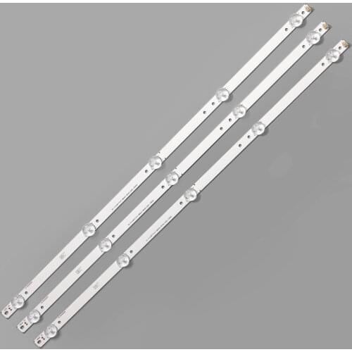 New 1set=3PCS 5LEDs 530mm LED backlight strip for 28inch TV L2830HD 28C2000B SVJ280A01 REV3 5LED 130402 M280X13-E1-H