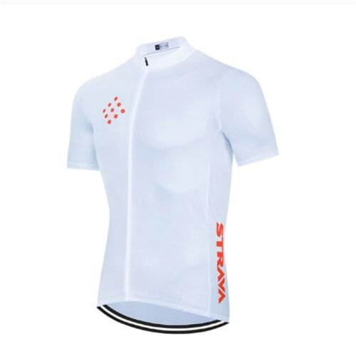 Strava 2021 New Design Breathable Heat Sinking Quick Drying Cycling Clothes Racing Suit With Professional Short Cyclists Jersey