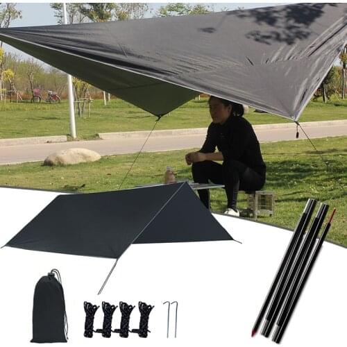 Camping Tent Multi Purpose Oxford Cloth Rainproof Sunscreen Outdoor Camping Tent Gazebo Carpa Plegable Namiot Turystyczny