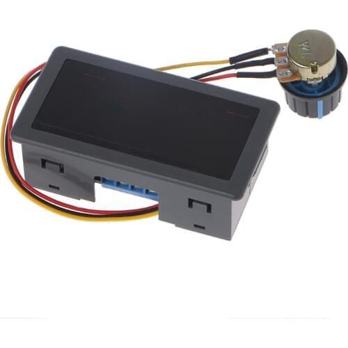 DC 6-30V 12V 24V 15A Max PWM Motor Speed Controller With Digital Display L15