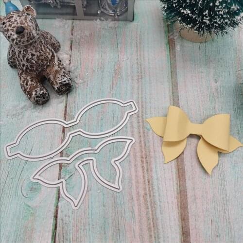 Mermaid bow-knot Craft Die Metal Cutting Dies 2021 new Dies Cut for DIY wedding Paper Card making Scrapbooking