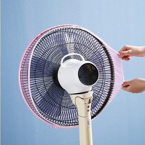 Electric Fan Dustproof Cover Safety Mesh Fan Net Cover For Prevent Baby Child Fingers From Reaching Fan
