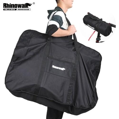 Rhinowalk Foldable Bicycle Carry Bag High Capacity Storage Bag 26 Inch Portable Transport Loading Bag Cycling Bike Carying Case