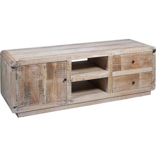 TV Table with Drawers (158 x 50 x 60 cm) Mindi wood