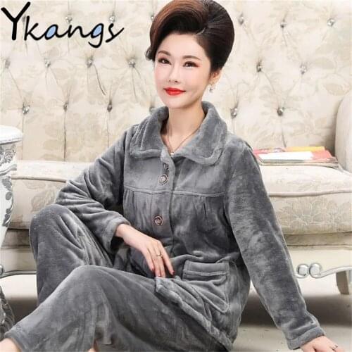 Женские флисовые пижамы YKANGS China At AliExpress