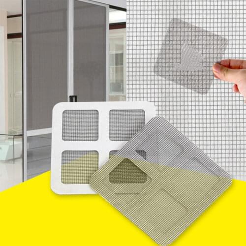 Fix Net Window Home Adhesive Anti Mosquito Fly Bug Insect Repair Screen Wall Patch Stickers Mesh Window Screen Window Net Mesh