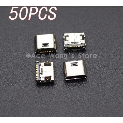 50pcs new 7pin mini micro usb charge charging jack connector plug dock socket port for Samsung i9082 i9080 i879 i8552 i869