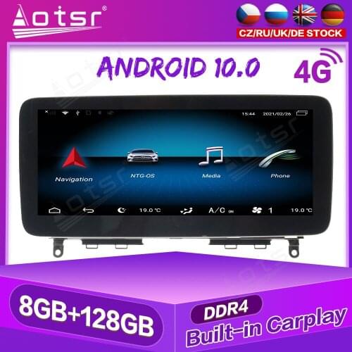 For Mercedes-Benz C W204 C180 C200 C250 C260 C Class Android Car GPS Navigation Multimedia Player Stereo Radio carplay 4G SIM