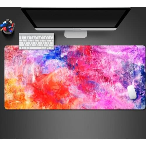 Colorful Space Fire Cloud Mouse Pad Professional High Quality Rubber PC Game Mouse Pad Computer Keyboard Pad Gaming Mousepad