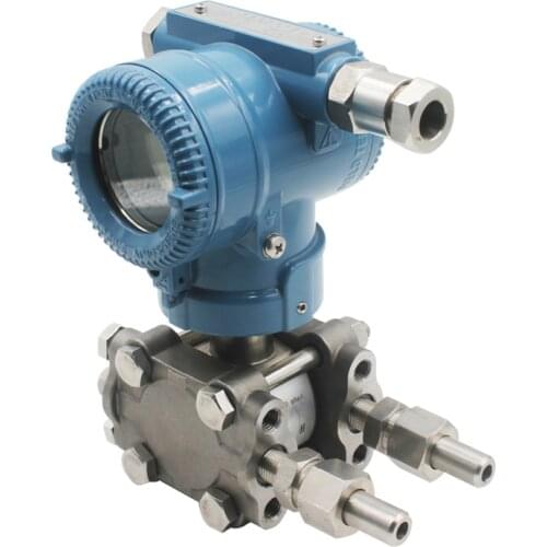 Capacitive Differential Pressure Transmitter RS485 Digital Display Gas Water Differential Pressure Sensor