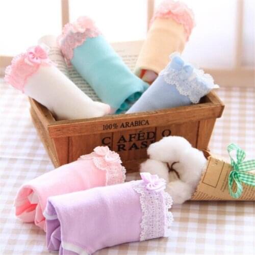 Cotton Panties girls underwear Briefs for Girls Panty Mid-Waist girls panties Underpants kids underwear 7pcs/lot SQ-825-7PCS