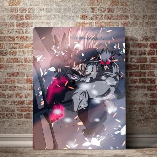Picture Home Decor Black Clover Anime Japan Fight Snow Modular Canvas Painting Modern Printed Poster Wall Art Living Room Frame