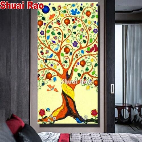 Gustav Tree Of Life Diamond Painting Large Size Picture Lion Diamond Embroidery Home Decor Full Square/Round Diamond Mosaic DIY
