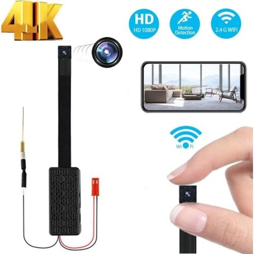Mini WIFI Camera Full HD 4K 1080P Smallest Video Recorder Mini DVR Camcorders Tuya Micro Camera IP WIFI Secret Camera Module