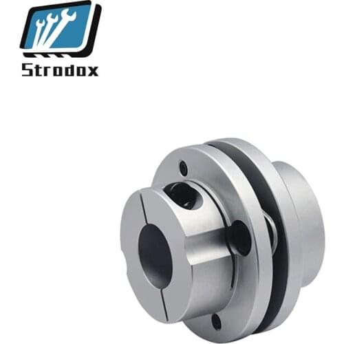 CST aluminum alloy stepped single diaphragm coupling stepped single disc flange coupling motor connector sleeve