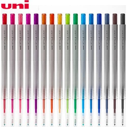 Japanese Brand 3 Pieces/Lot Japanese UMN-139-05 STYLE FIT Series for Gel Pen 0.5MM
