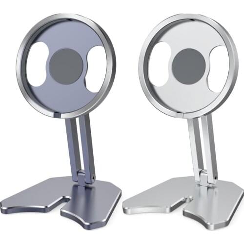 2021 New Magnetic Phone Holder Magnetic Wireless Charging Stand Desktop For IPhone 12 Pro Max Mini Magnetic Charging Bracket