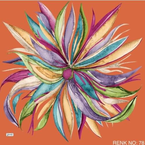 REYYAN SILK OYALIK WRITING (NEW QUALITY)-16318 - RENK-78