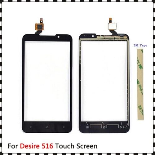 Replacement High Quality 5.0" For HTC Desire 516 Front Touch Screen Digitizer Sensor Outer Glass Lens Panel