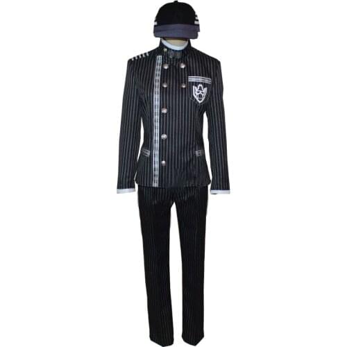 2020 Danganronpa V3 Killing Harmony Saihara Shuichi Super Detective Cosplay Adult Costume