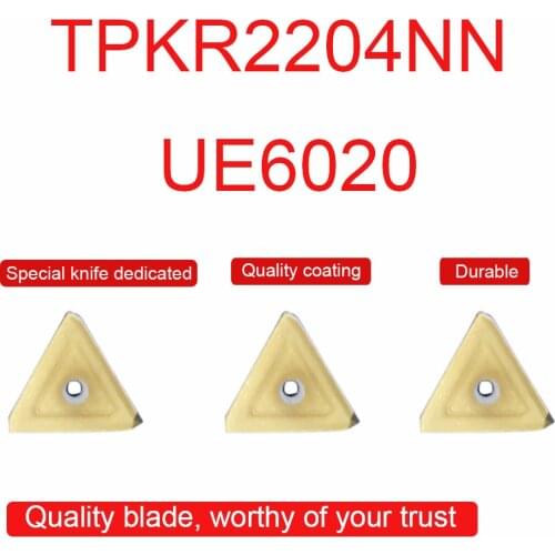 TPKR2204NN UE6020 Carbide Inserts TPKR 2204 Milling Blade CNC Lathe Turning Tool Cutting Machine Accessories
