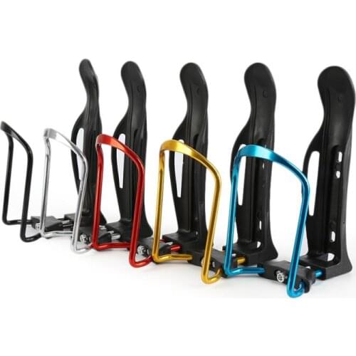 Outdoor Bicycle Aluminum Alloy Bottle Rack Frame Accessories Elasticity Adjustable Beverage Rack Bracket Bracket