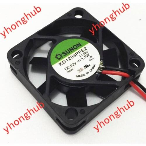 SUNON KD1204PFS2 11.GN DC 12V 1.1W 40x40x10mm Server Cooling Fan