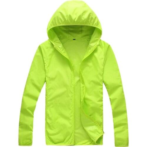 Quick Dry Skin Coat Sunscreen Waterproof UV Women thin Army Outwear Ultra-Light Windbreake Jacket Women Men Windproof Coat Jacke
