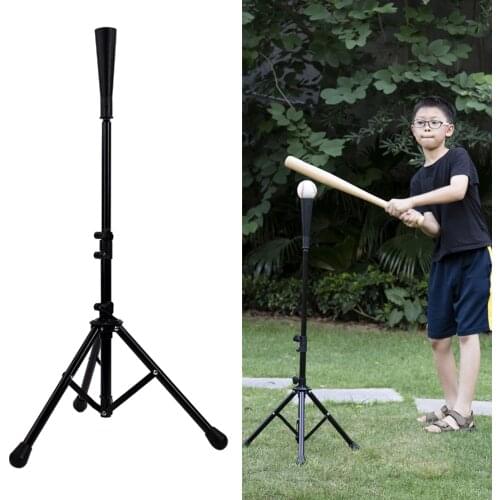 1Pc Adjustable Batting Tee Baseball Batting Tee Softball Tripod T Stand Practice Training Hitting Ball Kids Girls Sports