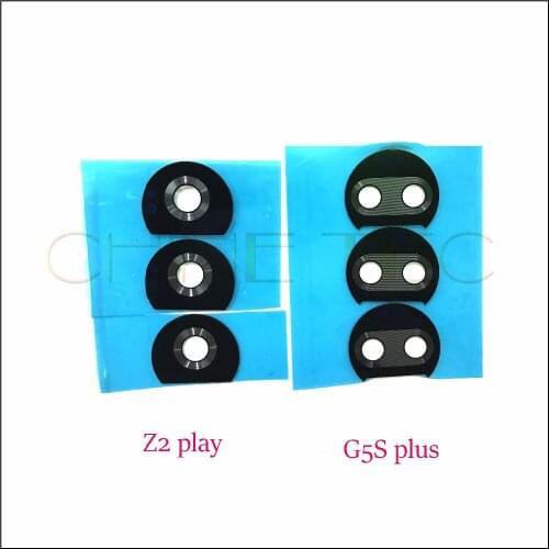 10pcs original back rear camera lens for Motorola moto Z2 play G5S plus G5S
