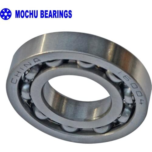 10pcs Bearing 16004 7000104 20x42x8 MOCHU Open Deep Groove Ball Bearings Single Row Bearing High quality