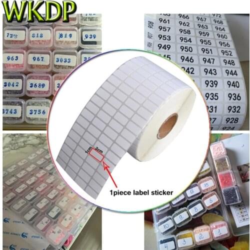 1000/500/2000pcs stickers Diamond Classification Storage Distinguish Label Stickers Diamond Painting Accessories Embroidery Tool