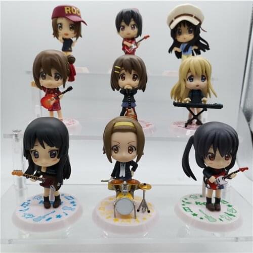2021 Japanese original anime figure k-on Q version action figure collectible model toys for boys