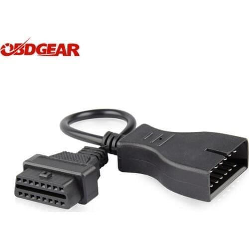 2020 Newest OBD OBD2 Diagnostic Cable OBD2 Connector For GM12 Pin Adapter To 16Pin OBD2 Cable For Daewoo Vehicles With 5pc A Lot
