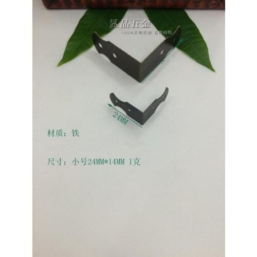 24*24mm Album Corner Notebook corners Pressure angle Book corner Fillet Hardware Accessories Bags Horn wholesale