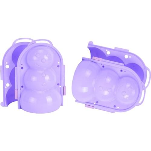 2x Kids Snowball Maker Snowman /Penguin Mold, Snowball Clip Tool, Outdoor Winter Snow Toys, Can Also be Sand Mold