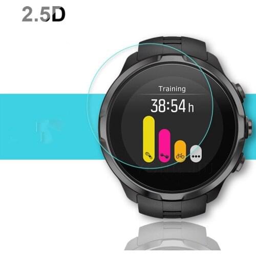 3 PCS Tempered Glass Watch Screen Protector Film For Suunto 5 9 /Traverse Alpha/spartan sport whr baro/Trainer wristhr Watch