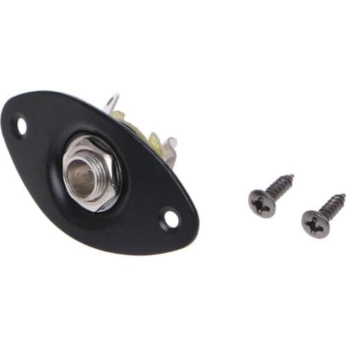 For Electronic Guitar Guitar Accessories Output Cat Eye Oval Jack Plate